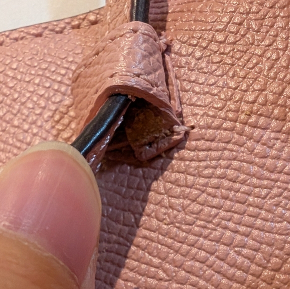 Coach Shoulder Bag Leather pink 🩷 - Picture 5 of 5